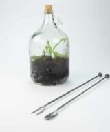 Terrarium fork with patter