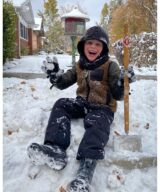 Kinder Schneeschieber klein
