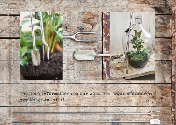 Terrarium Spaten mit Stampfer
