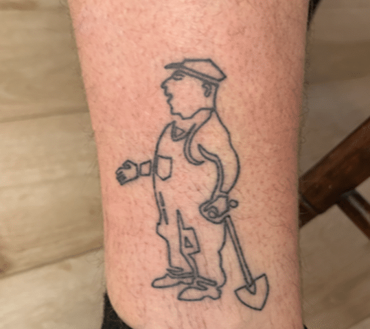 Le premier tatouage Sneeboer